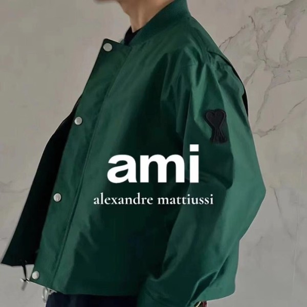 ❤아미 남성 캐쥬얼 그린 자켓 - Ami Mens Green Jackets - ami0307x