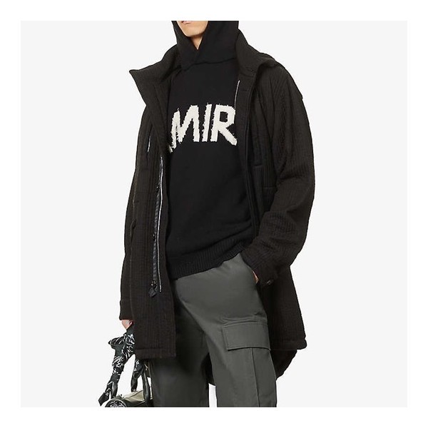 ❤아미리 남성 캐쥬얼 블랙 후드티 - Amiri Mens Black Hoodie - amr0381x