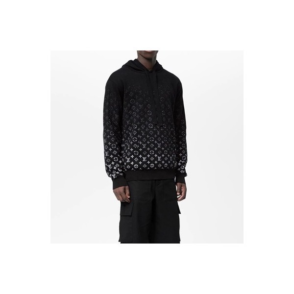 ❤루이비통 남자 베이직 블랙 후드티 - Louis vuitton Mens Black Hoodie - lou05322x