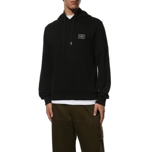 ❤돌체앤가바나 남성 블랙 후드티 - Dolce&Gabbana Mens Black Hoodie - dol0362x