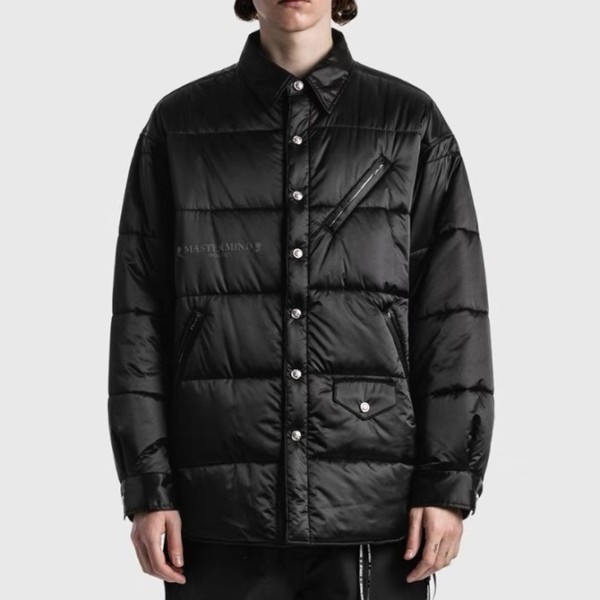 ❤마스터마인드 남성 다운 블랙 자켓 - Mastermind Mens Black Jackets - mas133x