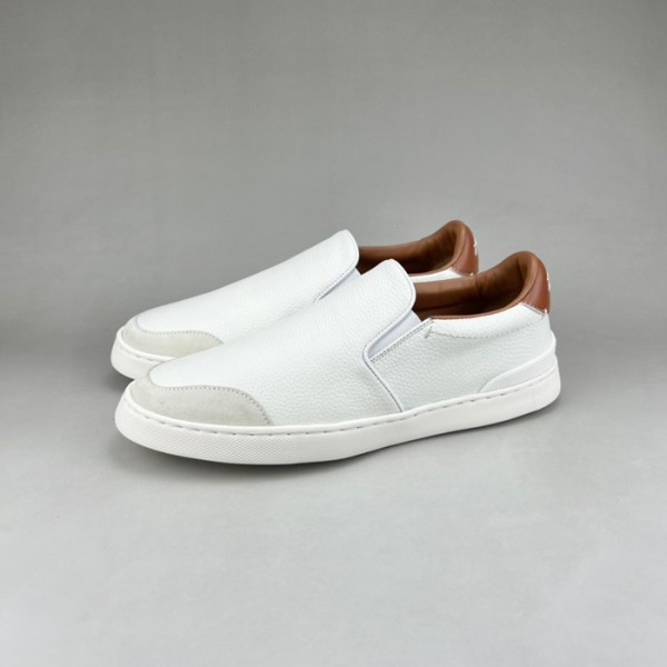 ❤에르메네질도 제냐 남성 화이트 로퍼 - Ermenegildo Zegna Mens White Loafer - zeg0407x