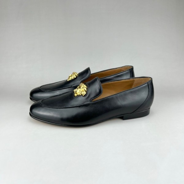 ❤베르사체 남성 메두사 블랙 로퍼 - Versace Mens Black Loafer - ver0927x