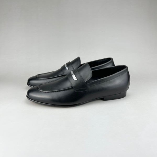 ❤루이비통 남성 모던 블랙 로퍼 - Louis vuitton Mens Black Loafer - lou05335x