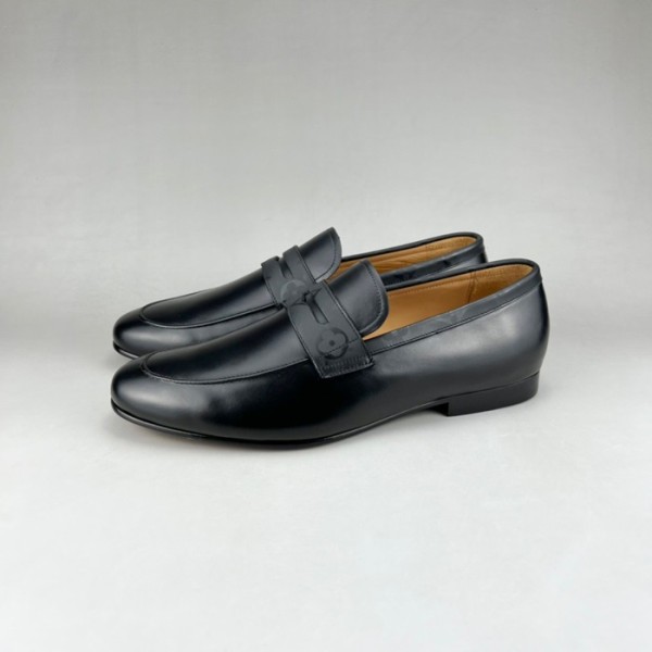 ❤루이비통 남성 히든 블랙 로퍼 - Louis vuitton Mens Black Loafer - lou05339x