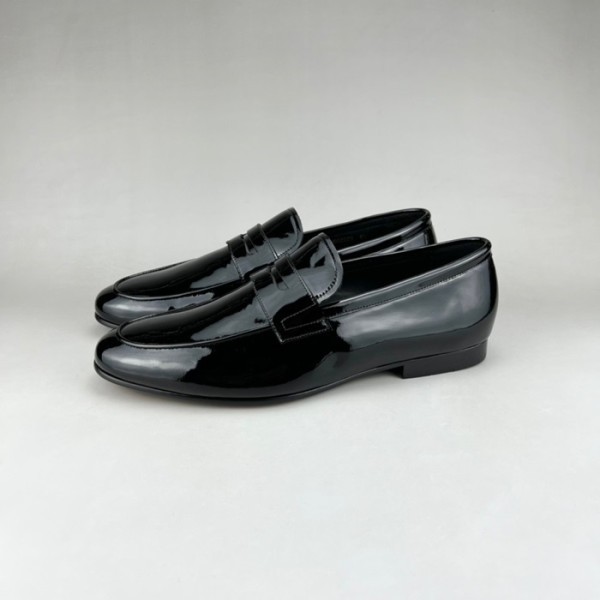 ❤루이비통 남성 히든 블랙 로퍼 - Louis vuitton Mens Black Loafer - lou05340x