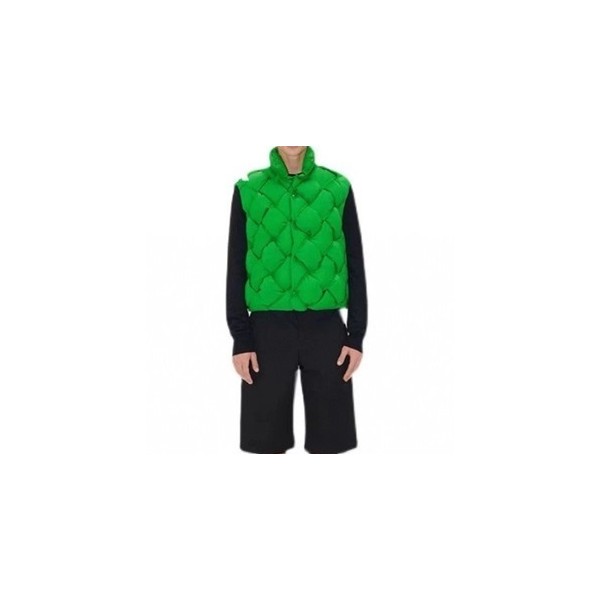 ❤보테가베네타 남/녀 그린 다운 베스트 - Bottega veneta Unisex Green Vest - bv0443x