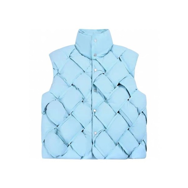 ❤보테가베네타 남/녀 블루 다운 베스트 - Bottega veneta Unisex Blue Vest - bv0445x