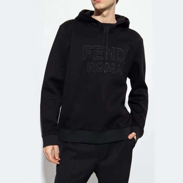 ❤펜디 남성 캐쥬얼 네이비 후드티 - Fendi Mens Navy Hoodie - fen01296x