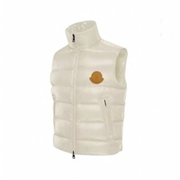 ❤몽클레어 남성 화이트 덕다운 베스트 - Moncler Mens White Vest - moc02553x
