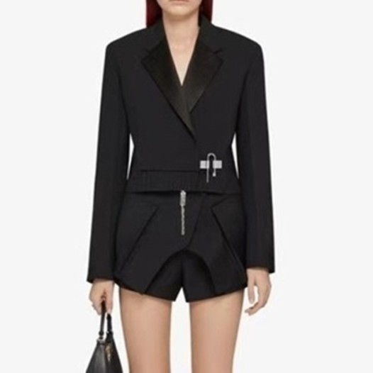 ❤지방시 여성 트렌디 블랙 자켓 - Givenchy Womens Black Jackets - giv0897x