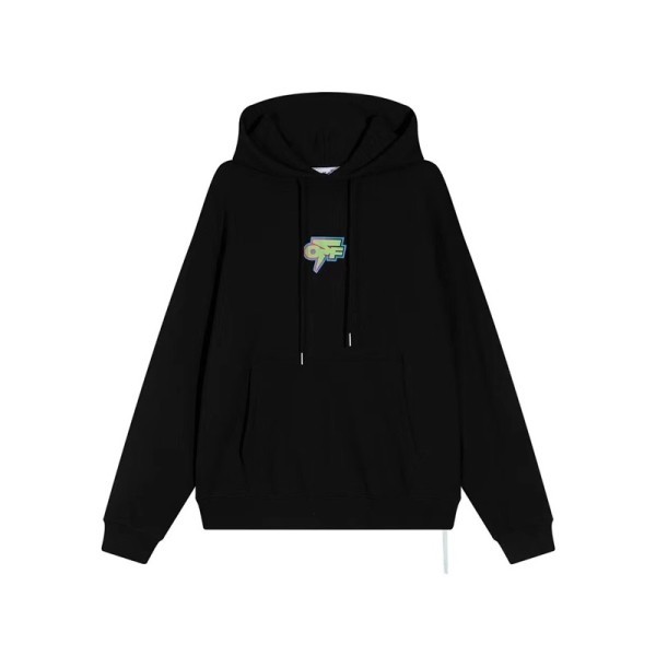 ❤오프화이트 남성 캐쥬얼 블랙 후드티 - Off-white Mens Black Hoodie - off0869x
