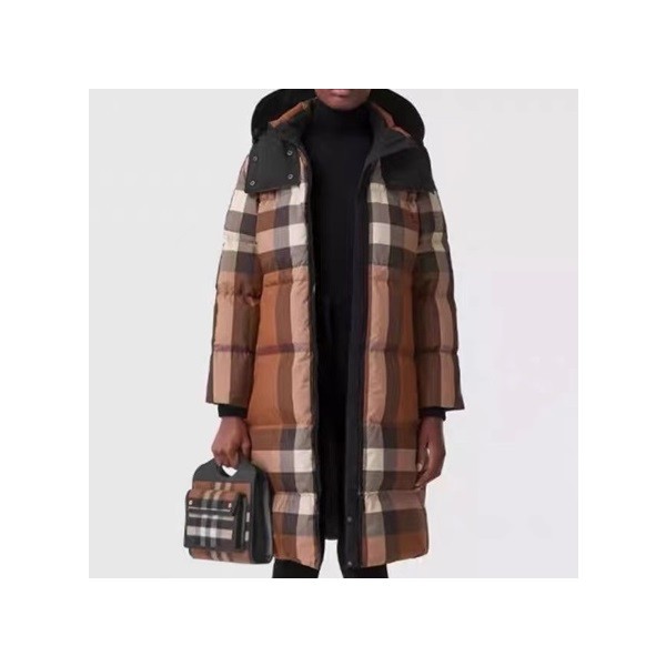 ❤버버리 여성 구스다운 베이지 롱패딩 - Burberry Womens Beige Long Padding - bur04557x