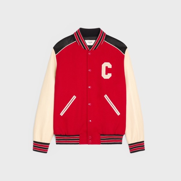 ❤셀린느 남/녀 캐쥬얼 레드 자켓 - Celine Unisex Red Jackets - cel0519x