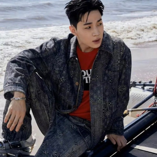 ❤루이비통 남성 캐쥬얼 블루 자켓 - Louis vuitton Mens Blue Jackets - lou05352x