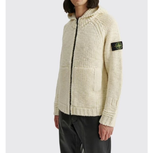 ❤스톤아일랜드 남성 아이보리 후드티 - Stone Island Mens Ivory Hoodie - sto0516x