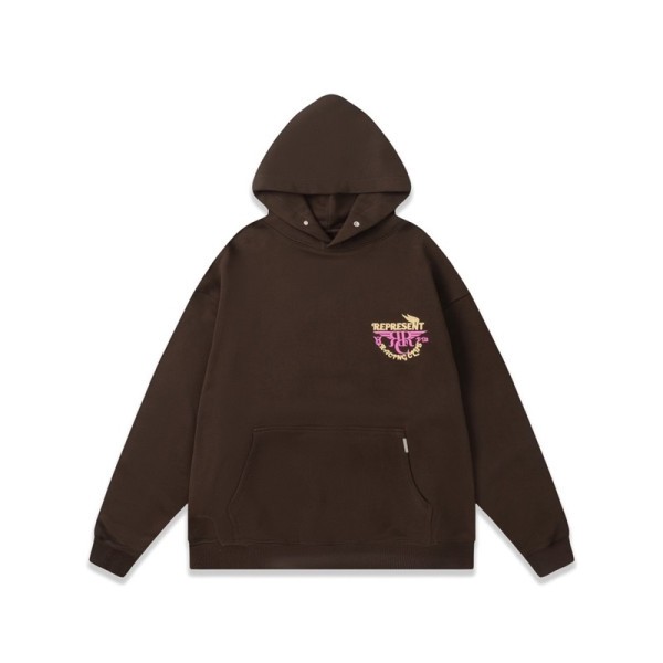 ❤리프리젠트 남성 브라운 후드티 - Represent Mens Brown Hoodie - rep0061x