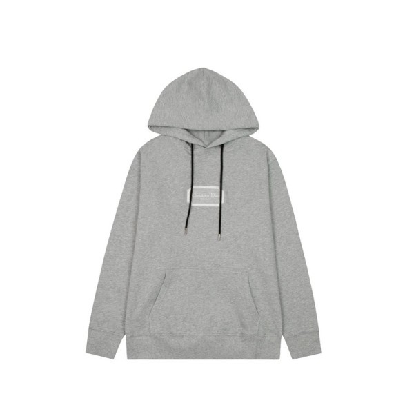 ❤디올 남자 캐쥬얼 그레이 후드티 - Dior Mens Gray Hoodie - dio02193x