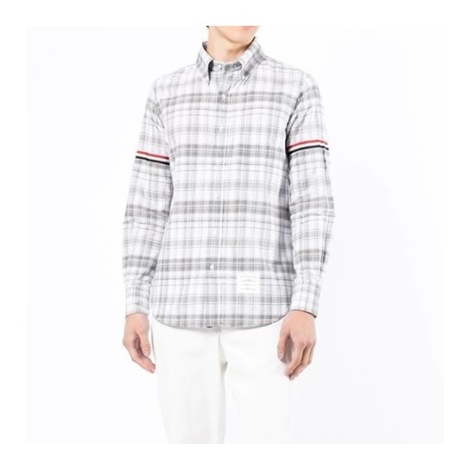 ❤톰브라운 클래식 남성 그레이 셔츠 - Thom Browne Mens Gray Tshirts - tom0661x