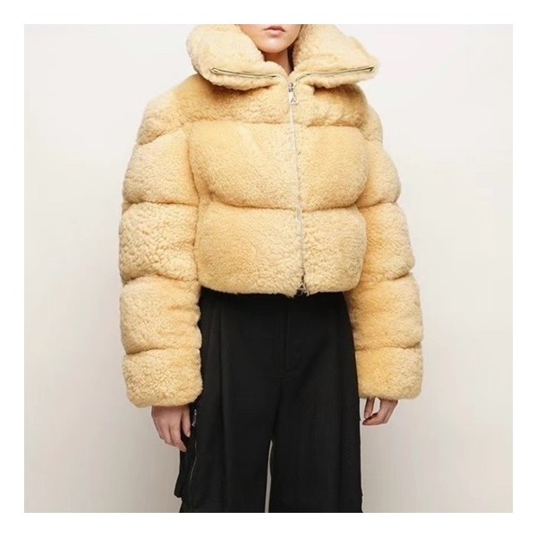 ❤보테가베네타 여성 옐로우 덕다운 패딩 - Bottega Veneta Womens Yellow Padding - bv454x