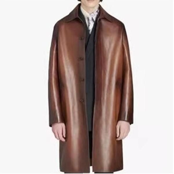 ❤벨루티 남성 캐쥬얼 브라운 코트 - Berluti Mens Brown Coats - ber0139x