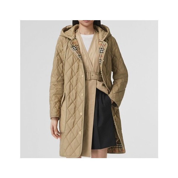 ❤버버리 여성 베이지 다운 코트 - Burberry Womens Beige Coats - bur04574x