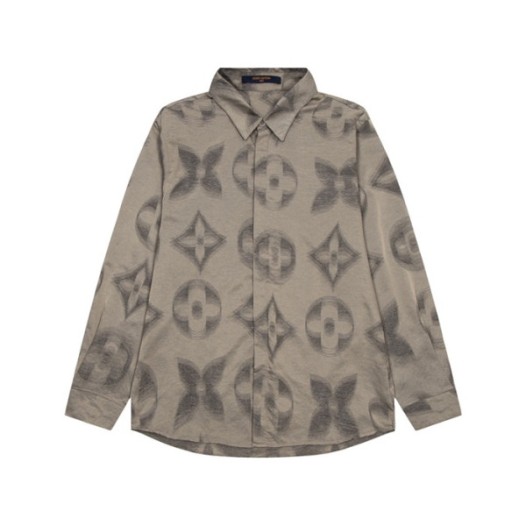 ❤루이비통 남성 이니셜 그레이 셔츠 - Louis vuitton Mens Gray Tshirts - lv005x