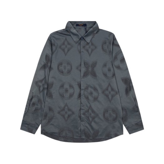 ❤루이비통 남성 이니셜 다크그레이 셔츠 - Louis vuitton Mens Dark Gray Tshirts - lv006x