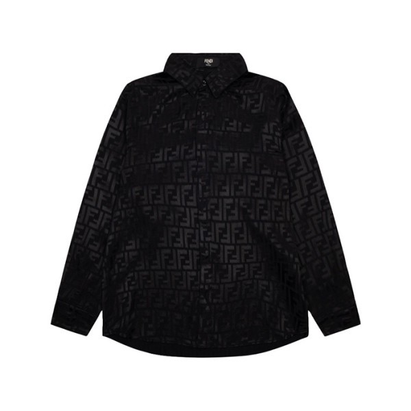 ❤펜디 남성 클래식 블랙 셔츠 - Fendi Mens Black Tshirts - fen01299x