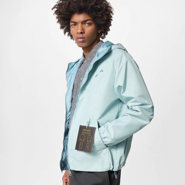 ❤루이비통 남성 블루 자켓 - Louis vuitton Mens Blue Jackets - lv007x