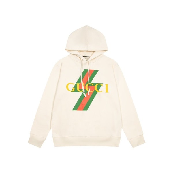 ❤구찌 남/녀 트렌디 아이보리 후드티 -  Gucci Unisex Ivory Hoodie - gu0016x