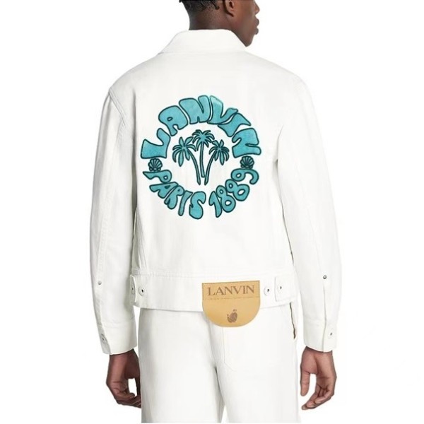 ❤랑방 남성 화이트 자켓 - LANVIN Mens White Jackets - lan34x