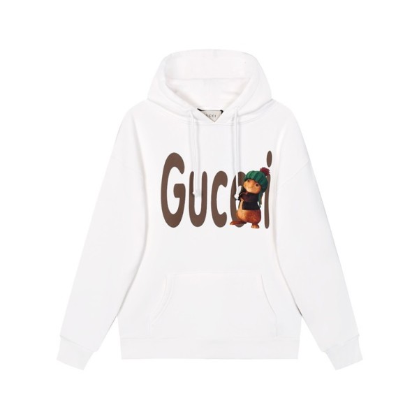 ❤구찌 남/녀 트렌디 화이트 후드티 -  Gucci Unisex White Hoodie - gu0030x
