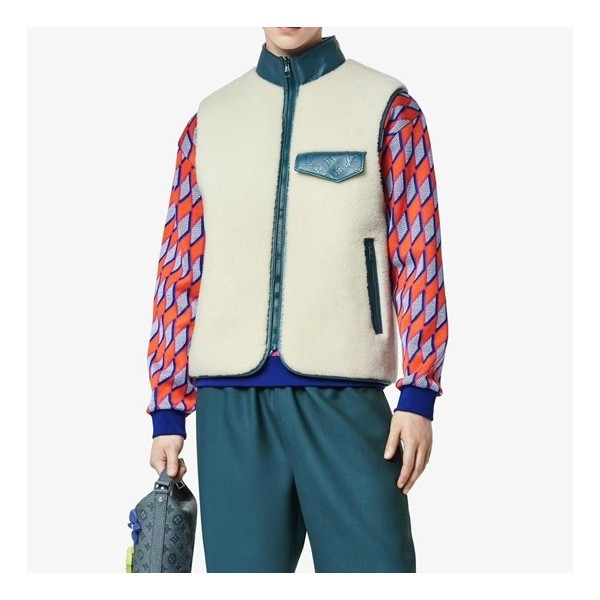 ❤구찌 남성 화이트 가죽 베스트 - Gucci Mens White Vest - gu0032x