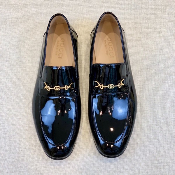 ❤구찌 남성 이니셜 블랙 로퍼 - Gucci Mens Black Loafer - gu33x
