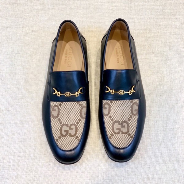 ❤구찌 남성 이니셜 블랙 로퍼 - Gucci Mens Black Loafer - gu38x