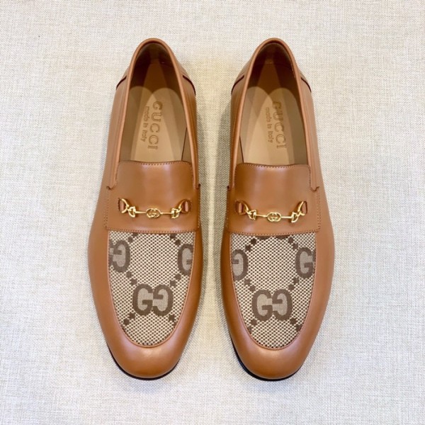 ❤구찌 남성 이니셜 카멜 로퍼 - Gucci Mens Camel Loafer - gu39x