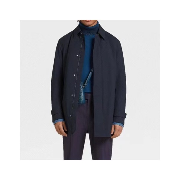 ❤에르메네질도 제냐 남성 네이비 코트 - Ermenegildo Zegna Mens Navy Coats - zeg0429x