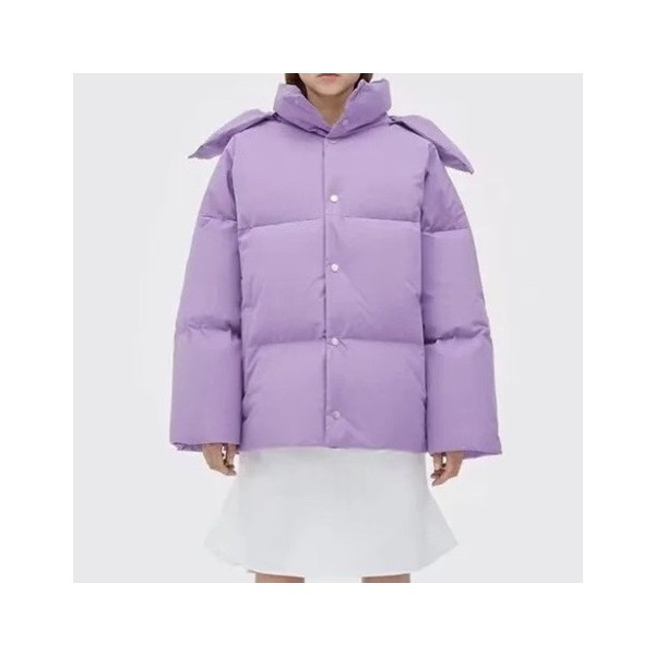 ❤보테가베네타 여성 퍼플 덕다운 패딩 - Bottega Veneta Womens Purple Padding - bv459x