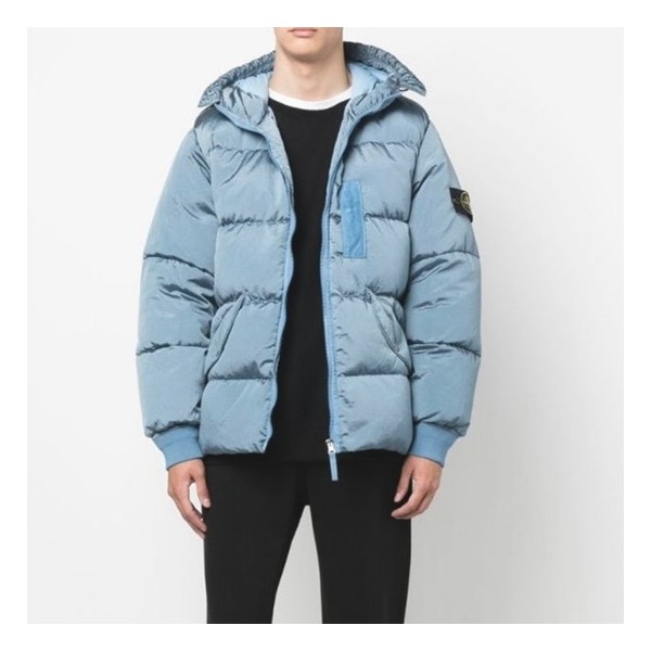 ❤스톤아일랜드 남성 블루 구스다운 패딩 - Stone Island Mens Blue Padding - sto0524x