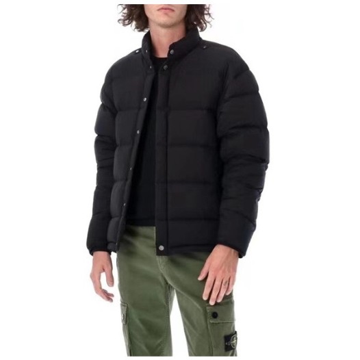 ❤스톤아일랜드 남성 블랙 구스다운 패딩 - Stone Island Mens Black Padding - sto0527x