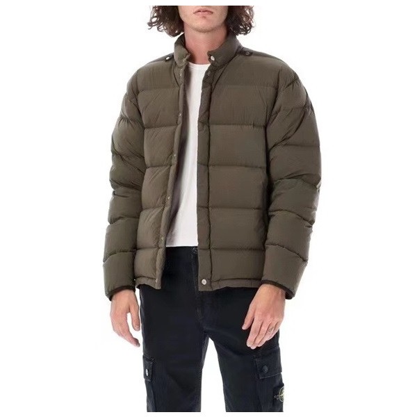 ❤스톤아일랜드 남성 카키 구스다운 패딩 - Stone Island Mens Khaki Padding - sto0528x