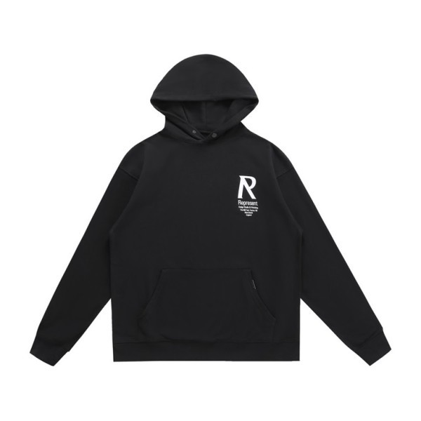 ❤리프리젠트 남성 블랙 후드티 - Represent Mens Black Hoodie - rep0067x