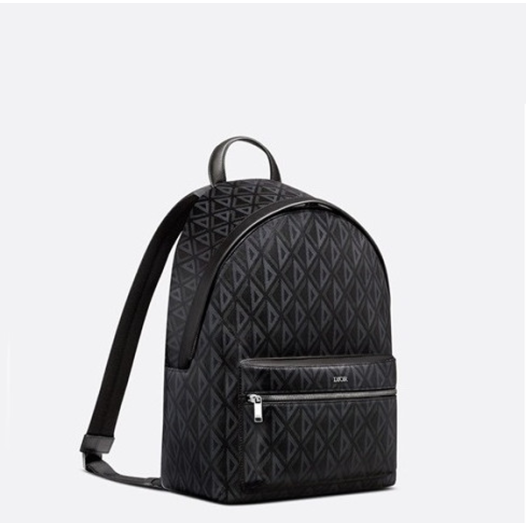 ❤디올 남성 다이아몬드 블랙 백팩 - Dior Mens Black Back Pack - dio02231x