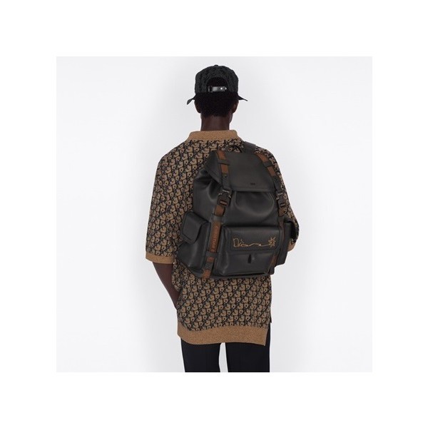 ❤디올 남성 Rider 블랙 백팩 - Dior Mens Black Back Pack - dio02232x