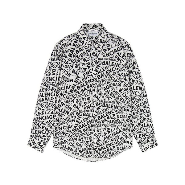 ❤발렌시아가 트렌디 남성 블랙 셔츠 - Balenciaga Mens Black Tshirts - ba01x