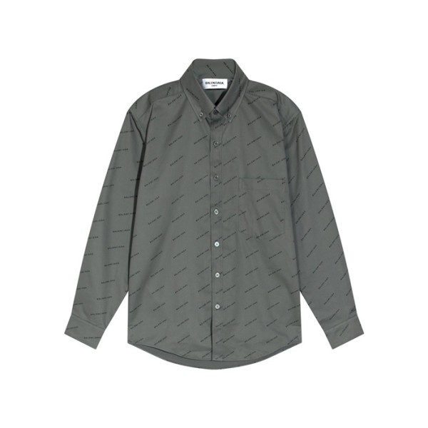 ❤발렌시아가 트렌디 남성 그레이 셔츠 - Balenciaga Mens Gray Tshirts - ba03x