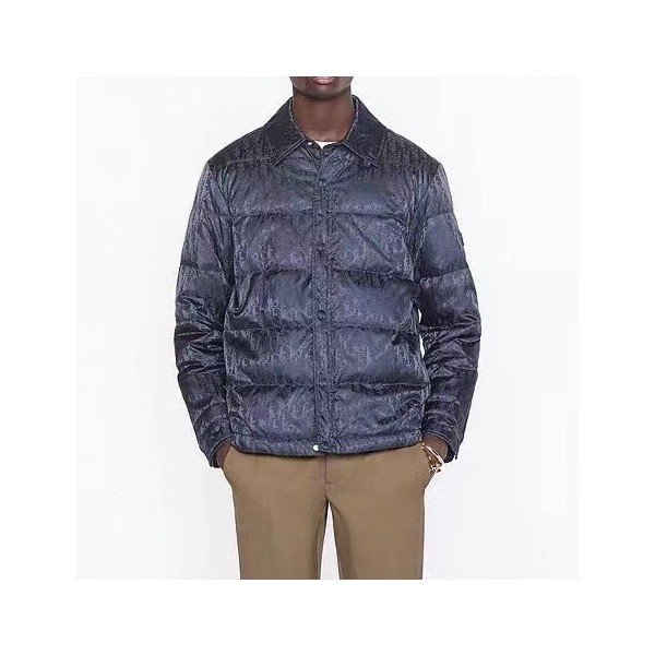 ❤디올 남성 구스다운 네이비 패딩 - Dior Mens Navy Padding - di08x