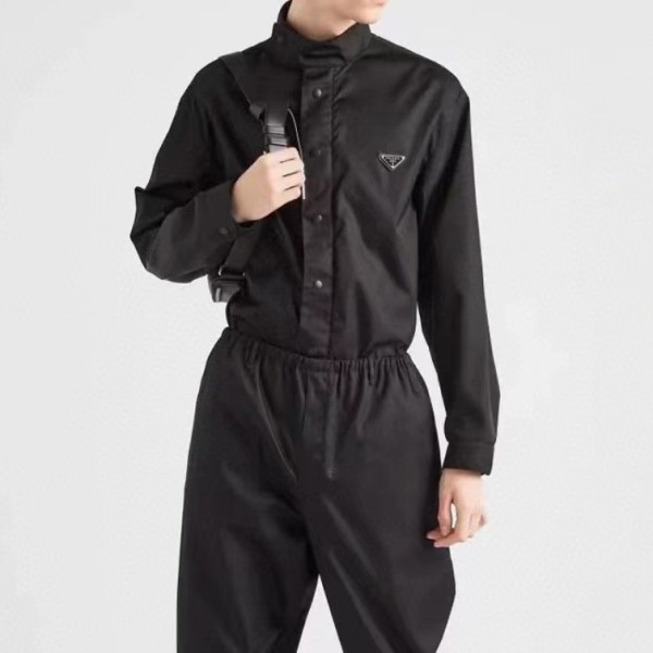 ❤프라다 남성 모던 블랙 셔츠 - Prada Mens Black Tshirts - pr26x