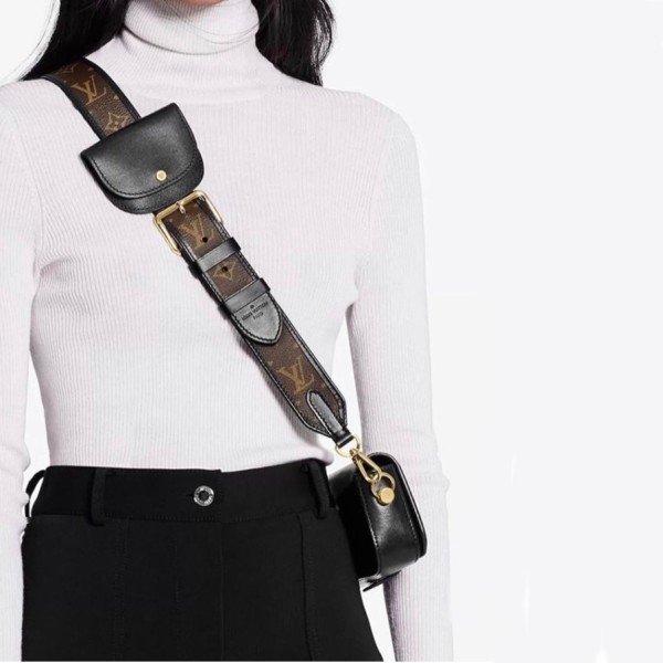 ❤루이비통 여성 블랙 새들백 - Louis vuitton Womens Black Saddle Bag - lv68x